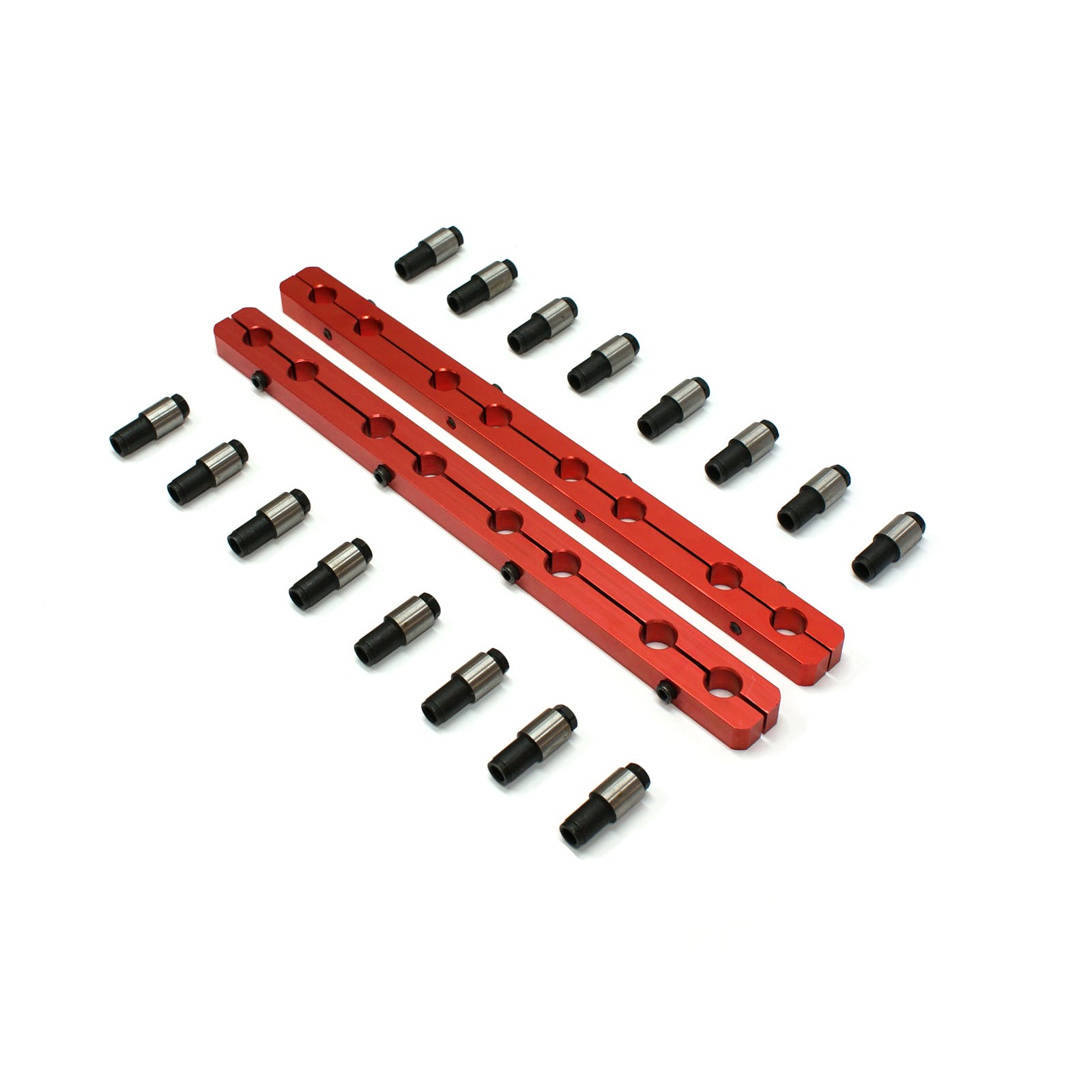 Speedmaster PCE259.1002 Rocker Stud Girdle Kit Red With 7/16 Posi Locks