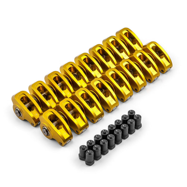 Speedmaster PCE261.1004.01 1.5 Ratio 7/16 Aluminum Roller Rocker Arms Set