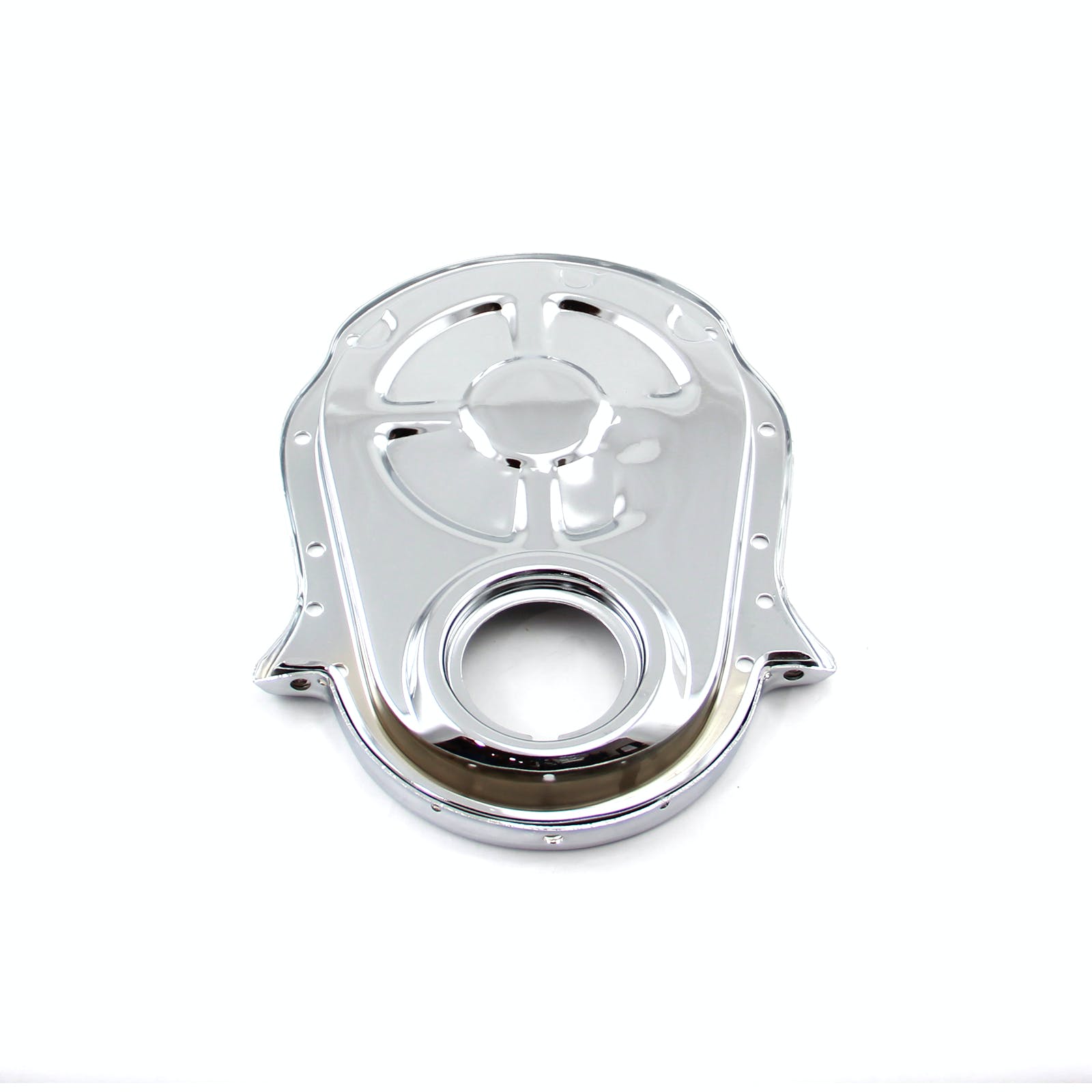 Speedmaster PCE265.1002 Steel Plated Timing Chain Cover Chrome