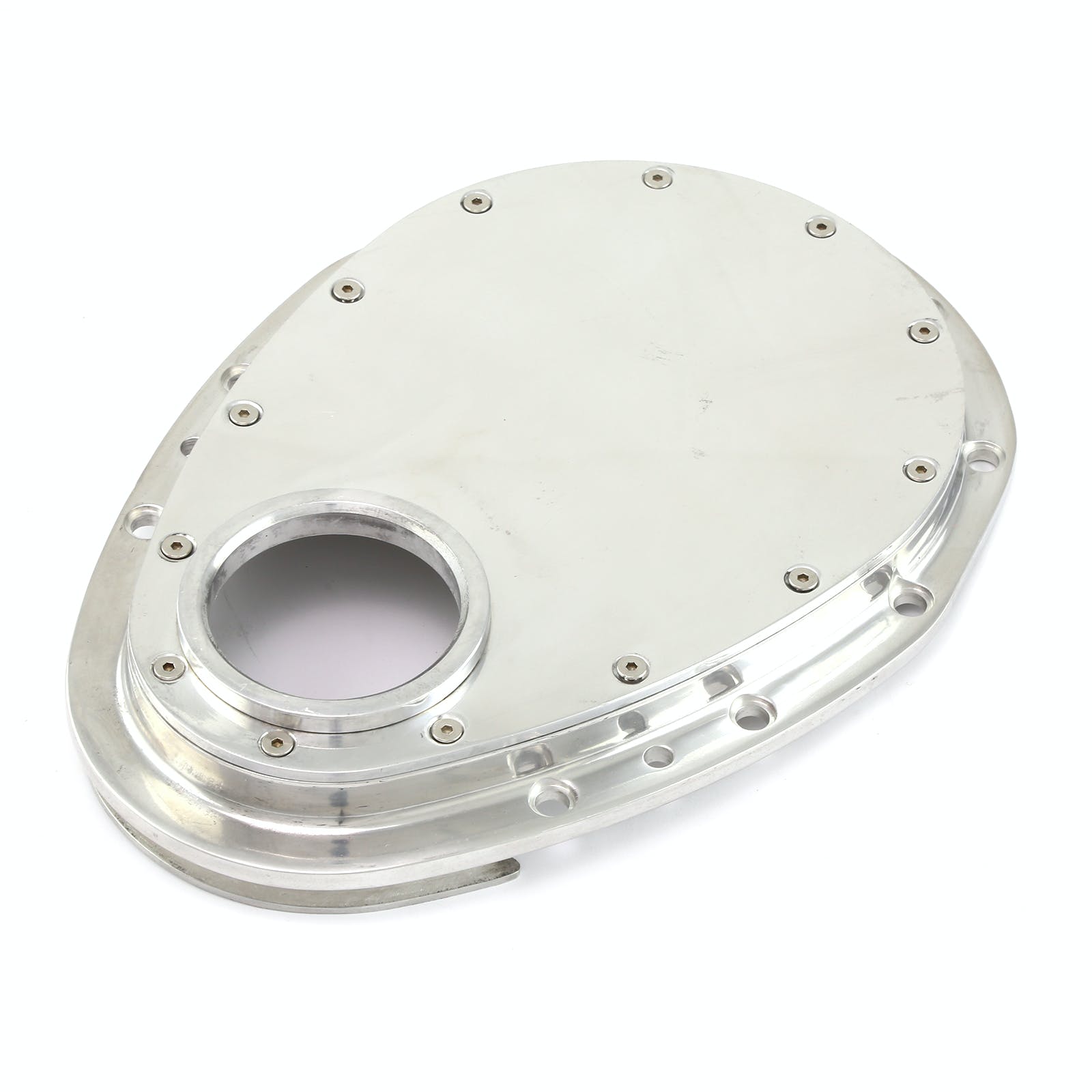 Speedmaster PCE265.1039 Polished Removable Front Aluminum Timing Chain Cover