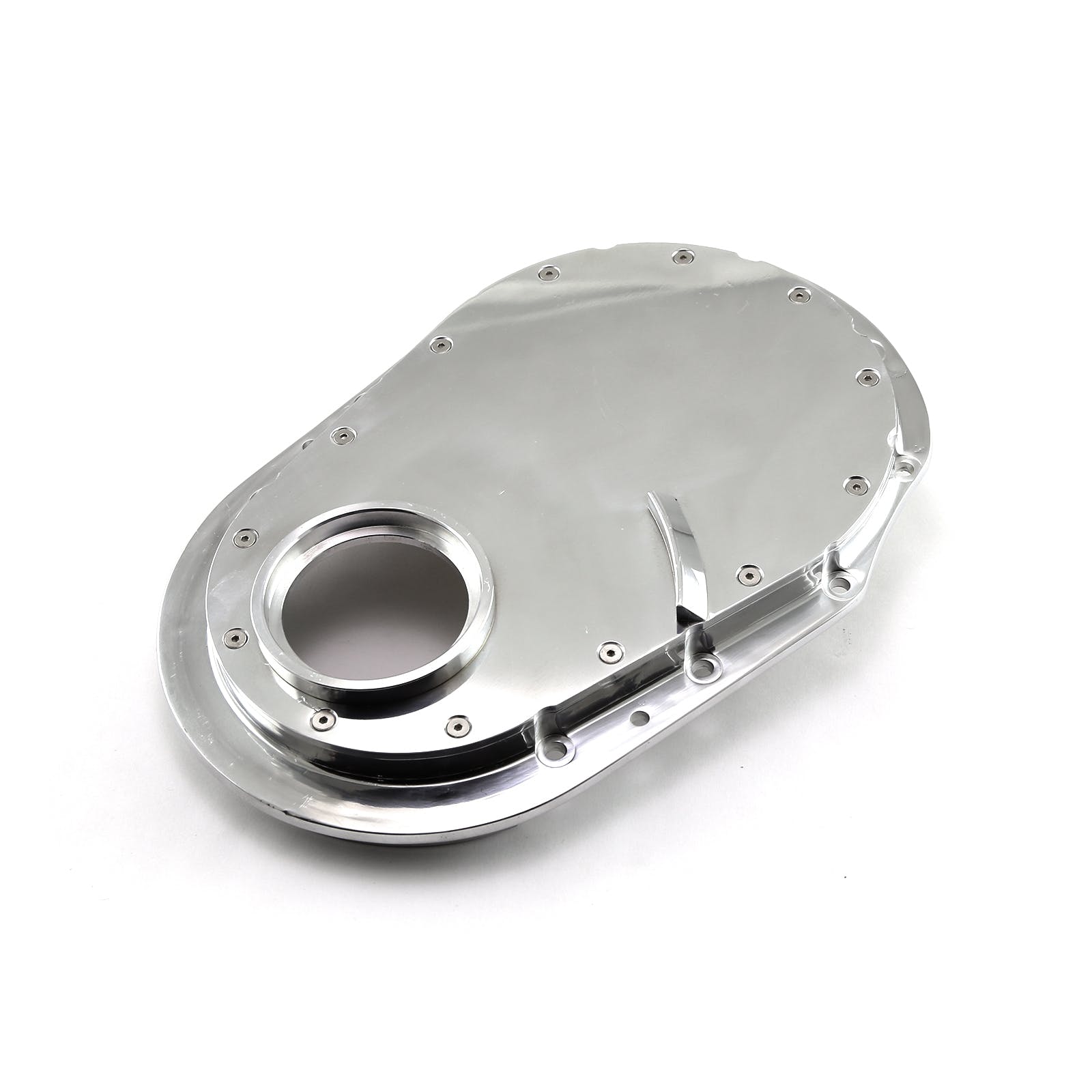 Speedmaster PCE286.1057 4-Bolt Billet Main Iron Engine Block Oil Pan and Timing Cover Kit