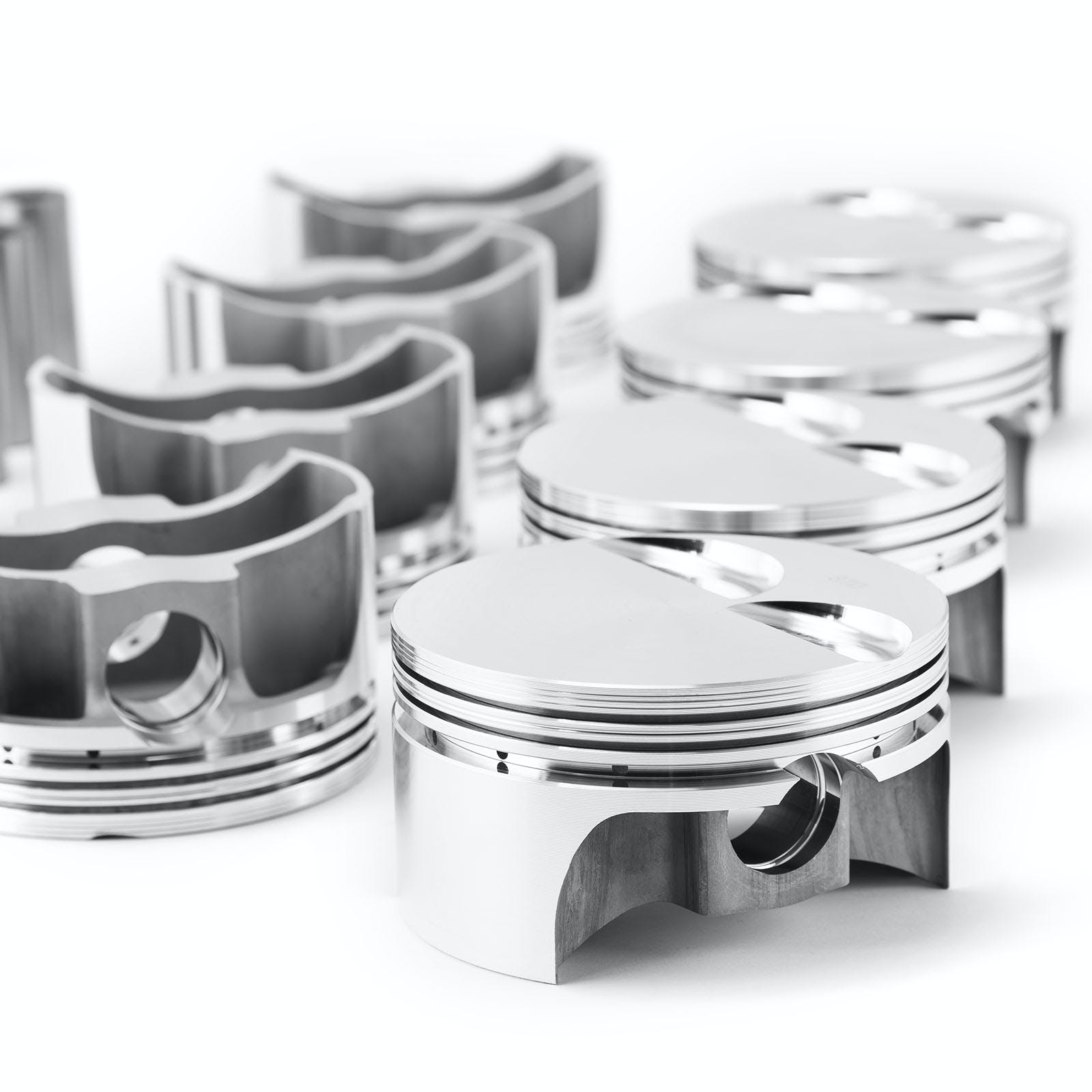 Speedmaster PCE305.1121 3.905 Bore 1.115 .927 Flat Top Forged Pistons