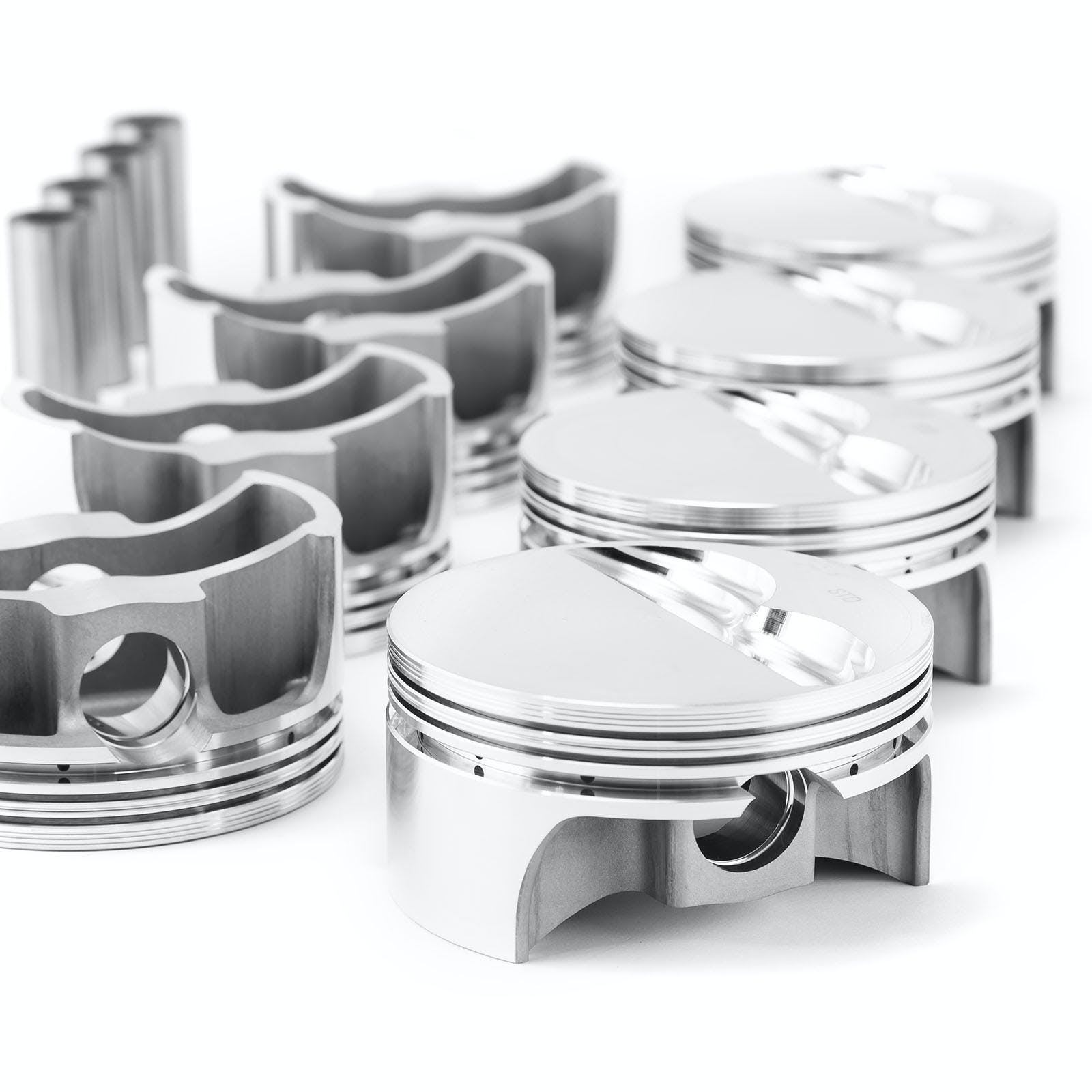 Speedmaster PCE305.1122 4.005 Bore 1.115 .927 Flat Top Forged Pistons