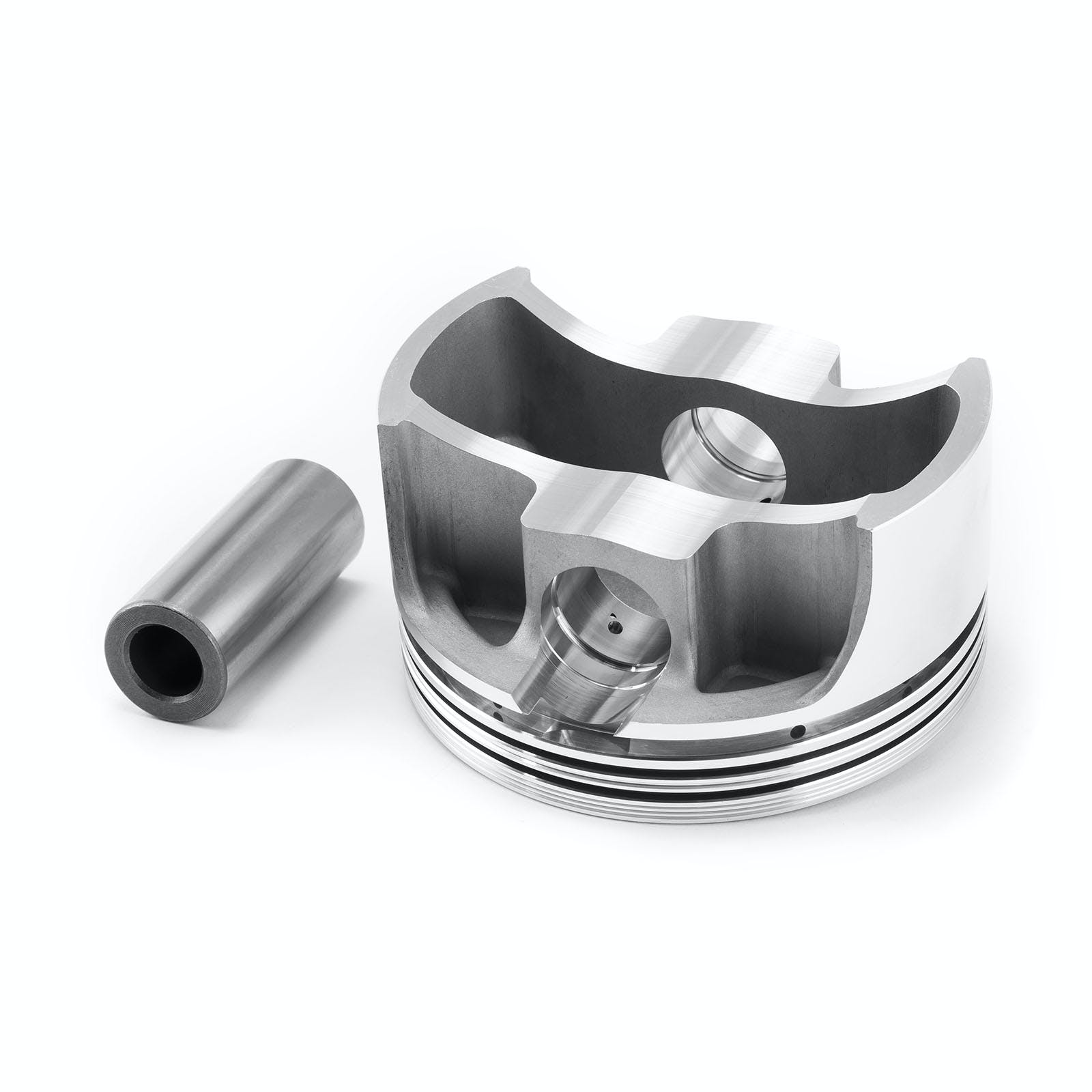 Speedmaster PCE305.1121 3.905 Bore 1.115 .927 Flat Top Forged Pistons