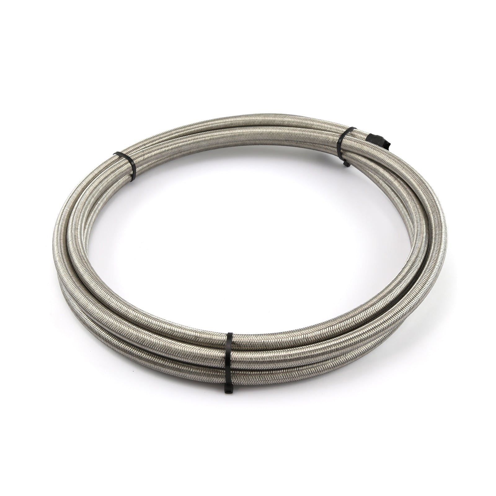Speedmaster PCE339.1014 -10 AN 9/16 Stainless Steel Fuel Oil Braided Hose Line - 5m / 16.4ft