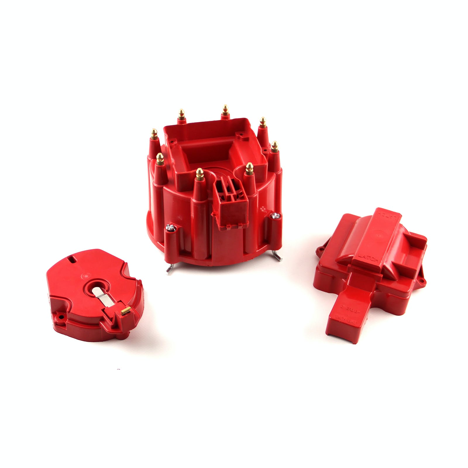 Speedmaster PCE370.1002 HEI Distributor Cap and Coil Cover - Red