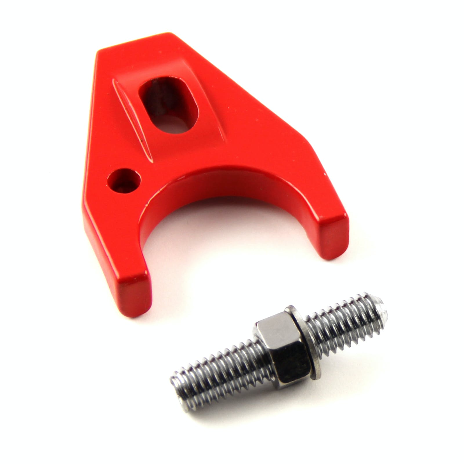 Speedmaster PCE373.1003 Red Aluminum Distributor Hold Down Clamp