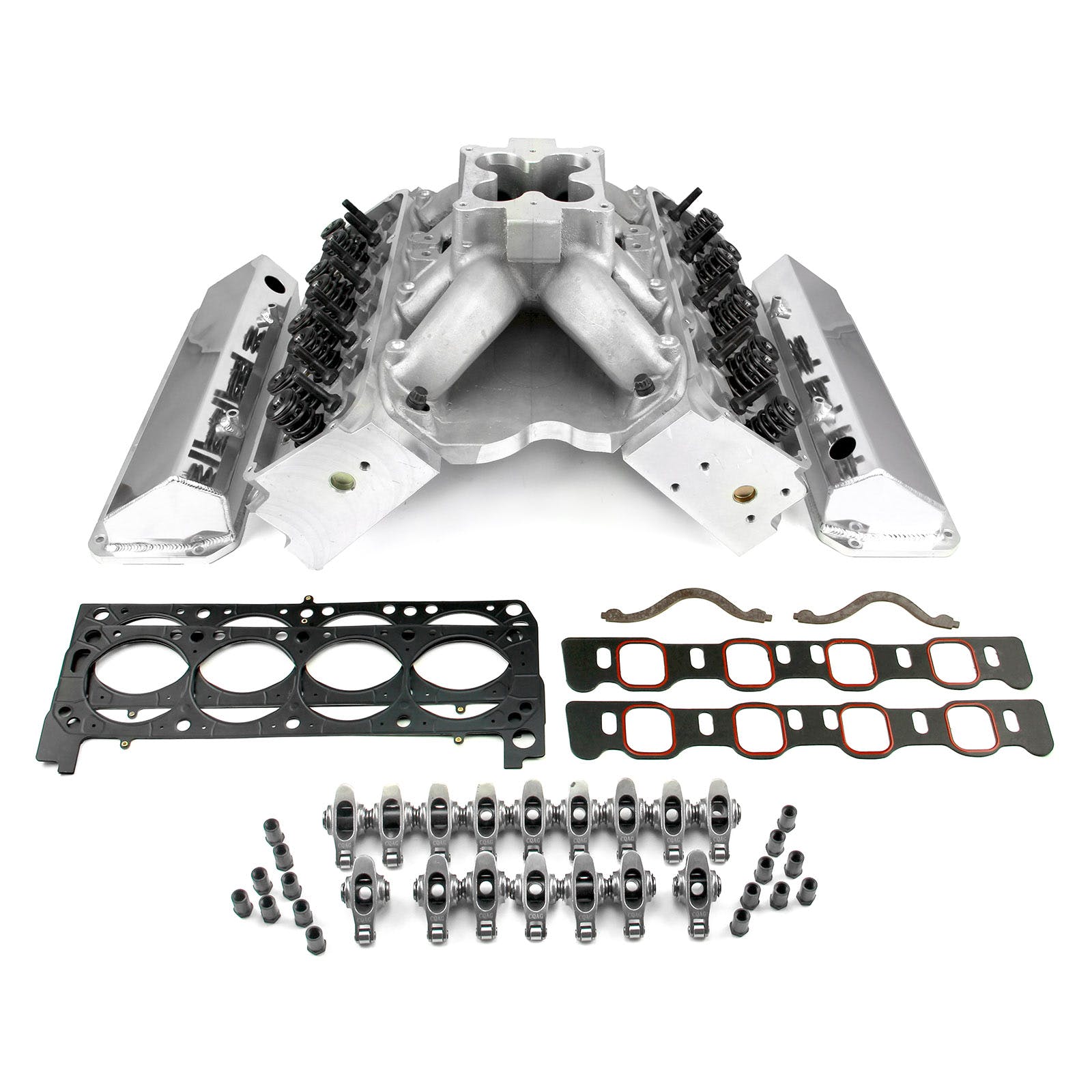 Speedmaster PCE435.1057 9.5 Deck Fusion Manifold Hyd FT Cylinder Head Top End Engine Combo Kit