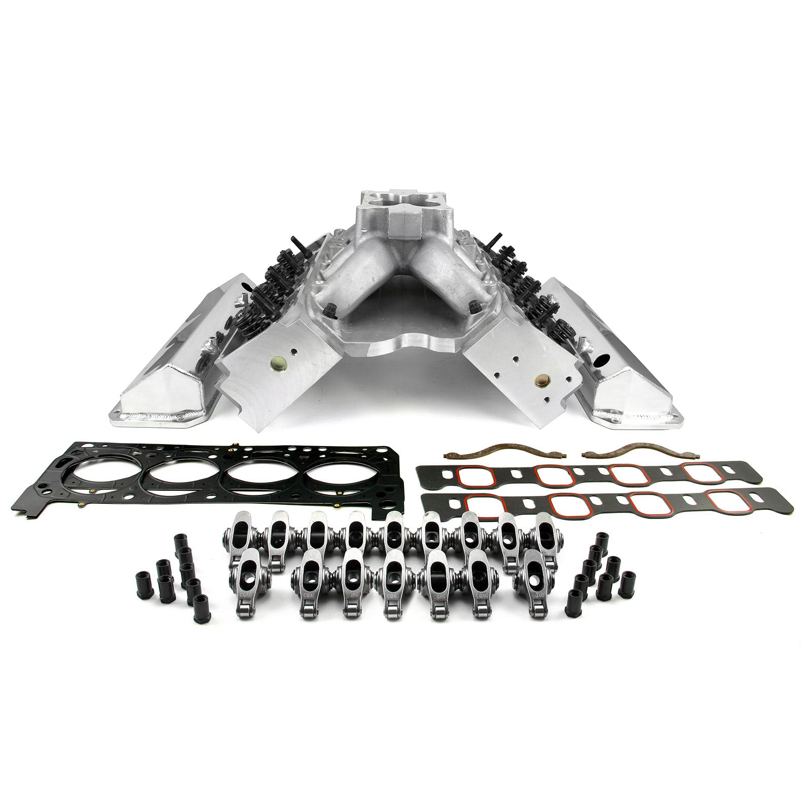 Speedmaster PCE435.1057 9.5 Deck Fusion Manifold Hyd FT Cylinder Head Top End Engine Combo Kit