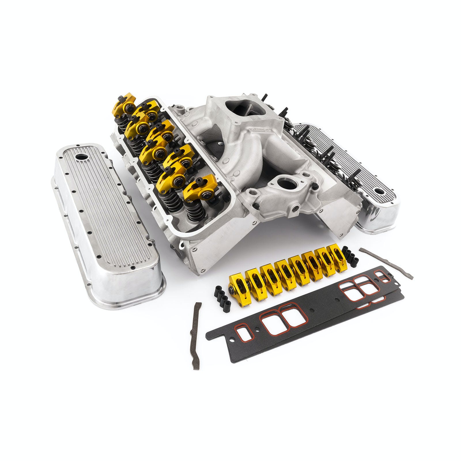 Speedmaster PCE435.1071 Hyd. Roller Aluminum Cylinder Head Top End Engine Combo Kit