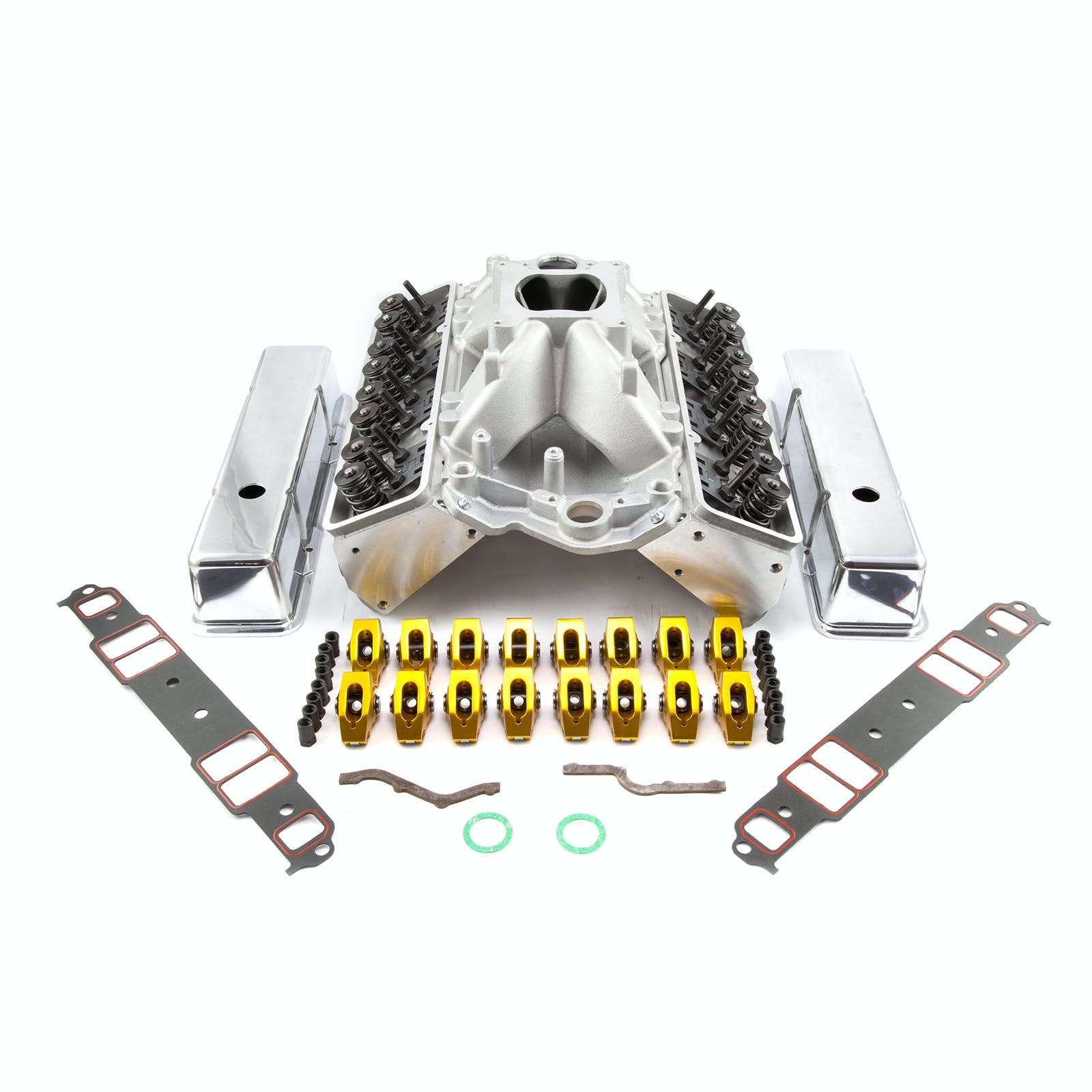 Speedmaster PCE435.1012 Straight Plug Solid Roller CNC Cylinder Head Top End Engine Combo Kit