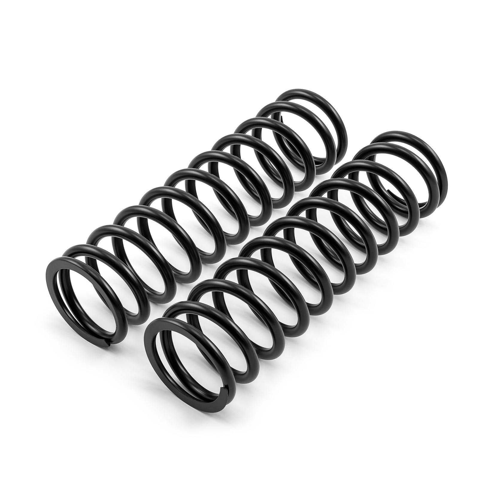 Speedmaster PCE493.1001.02 110 lbs./in. Spring Rate 12 Tall Coil Over Shock Springs - Black (Pair)