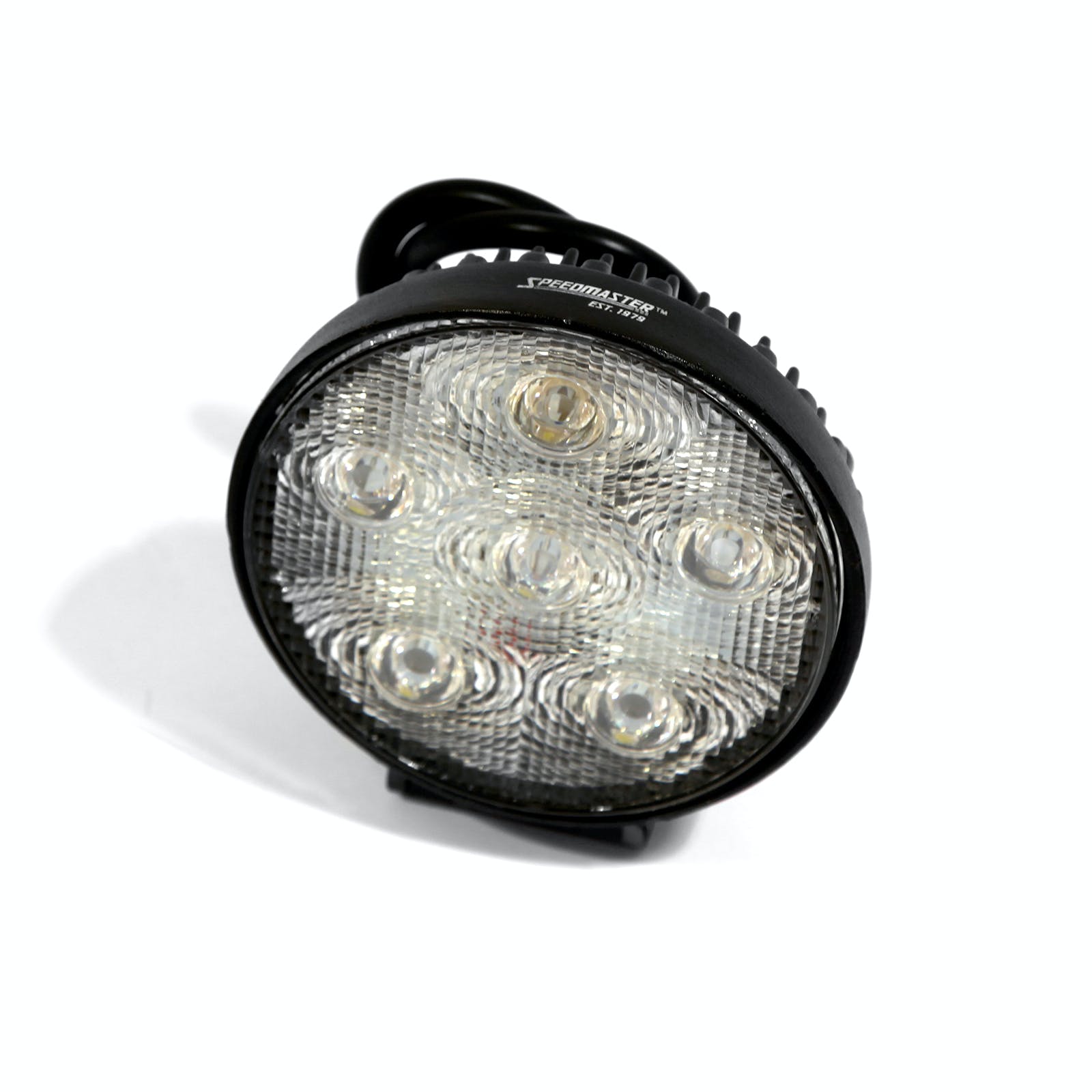 Speedmaster PCE556.1007 4 18W LED Work Light Round Fog Offroad Driving Lamp SUV Car Boat 4WD