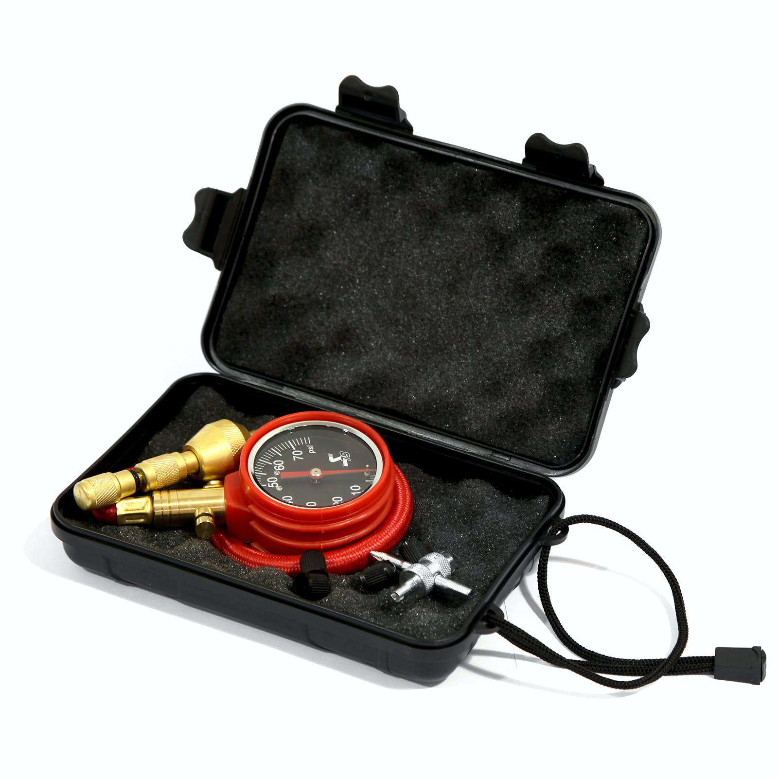 Speedmaster PCE559.1001 Rapid Tire Air Deflator Kit 4WD 0-75psi Pressure Gauge Valve Tool