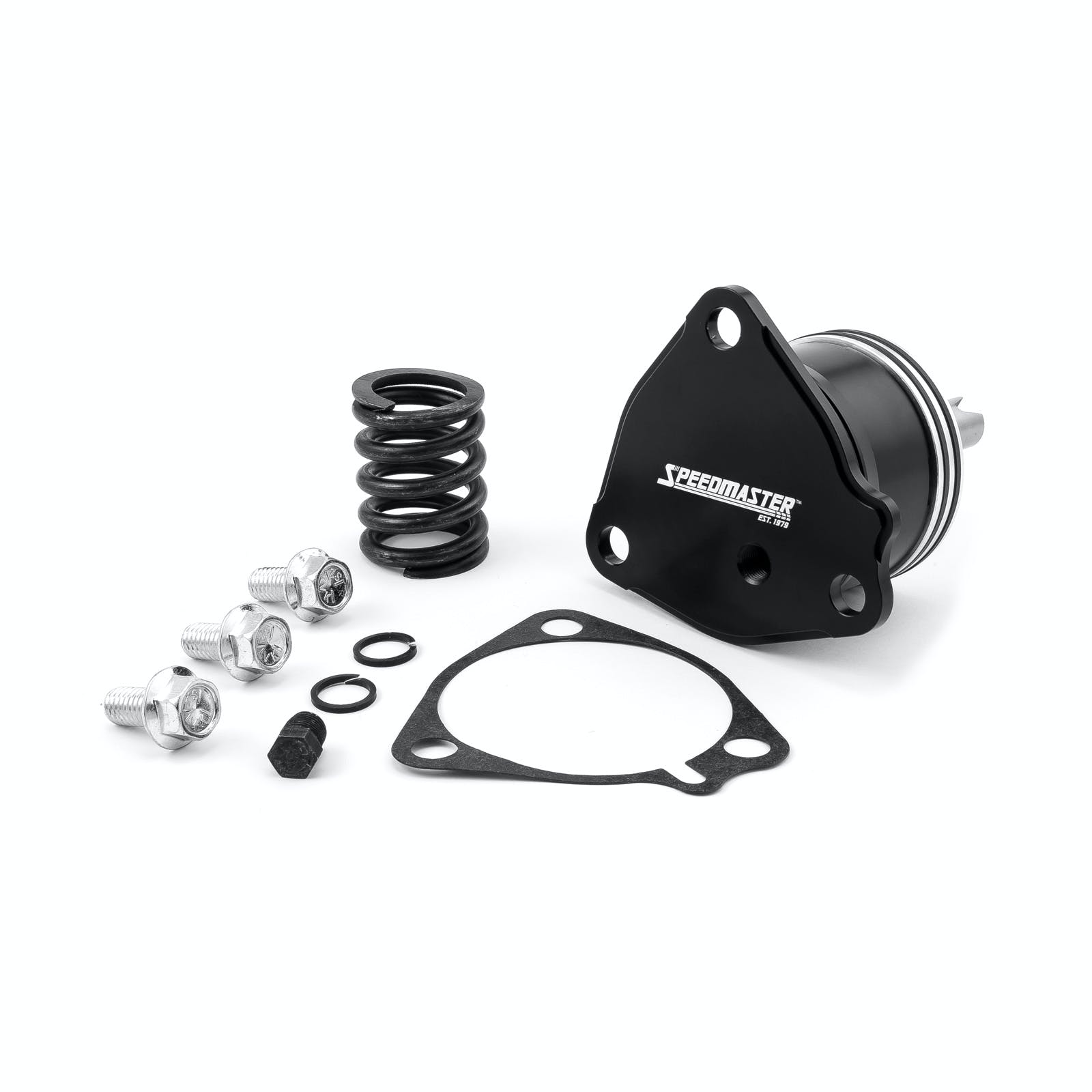 Speedmaster PCE610.1002.02 Powerglide Automatic Transmission Billet 1st Gear Servo Piston Kit [Black]