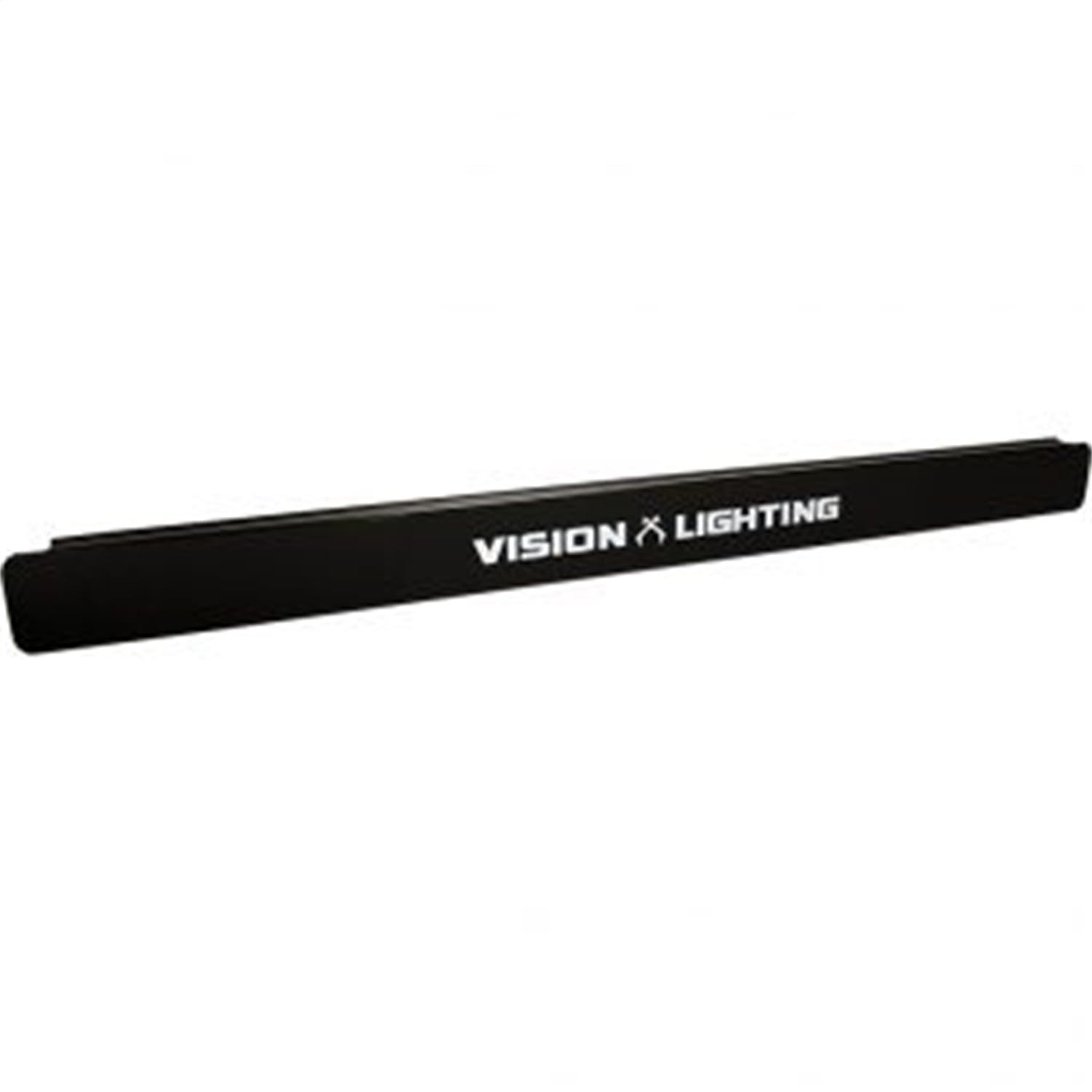 Vision X 9898803 12" Black Street Legal Cover for the XPR/XPI 6 LED Straight Optic