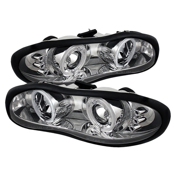 Spyder Auto 5029997 ( SPYDER ) CHEVY CAMARO 98-02 PROJECTOR HEADLIGHTS-CCFL HALO-LED ( REPLACEABLE L
