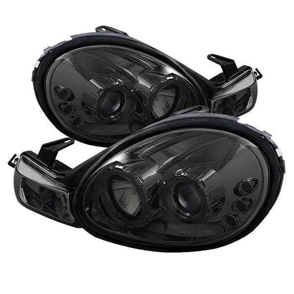 Spyder Auto 5033895 ( SPYDER ) DODGE NEON 00-02 PROJECTOR HEADLIGHTS-LED HALO-LED ( REPLACEABLE LEDS