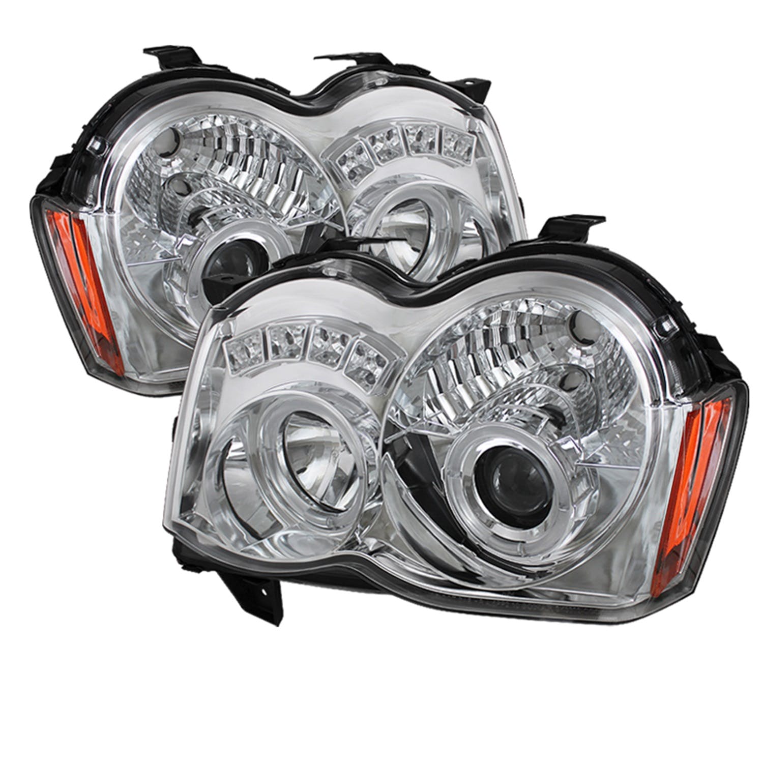 Spyder Auto 5070159 ( SPYDER ) JEEP GRAND CHEROKEE 08-10 PROJECTOR HEADLIGHTS-LED HALO-LED ( REPLACE