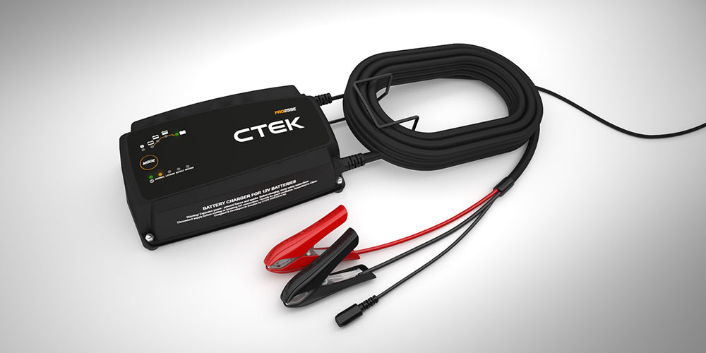 C-TEK 40-327 CTEK PRO25SE, 25A charger and power supply for workshops