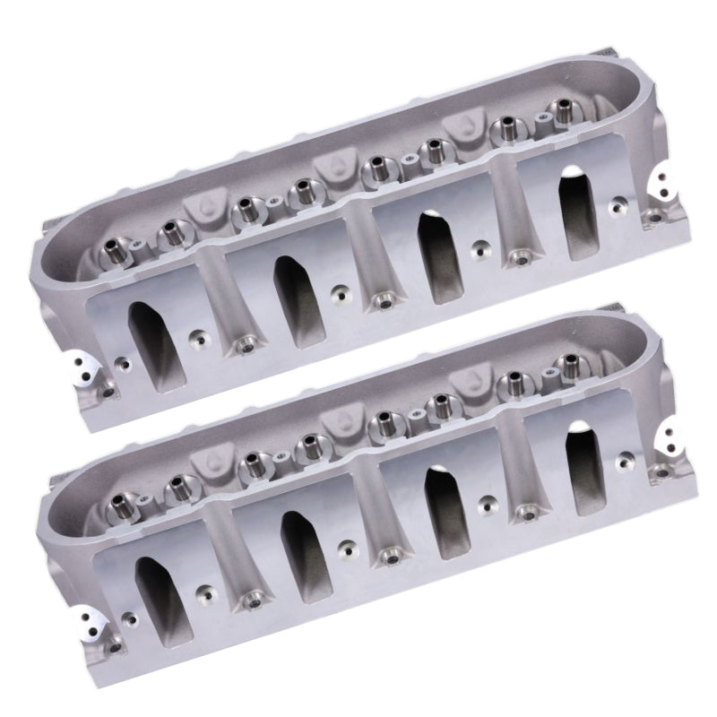 PROWORX SMALL BLOCK CHEVY LS ALUMINIUM CYLINDER HEADS CATHEDRAL PORT 64cc