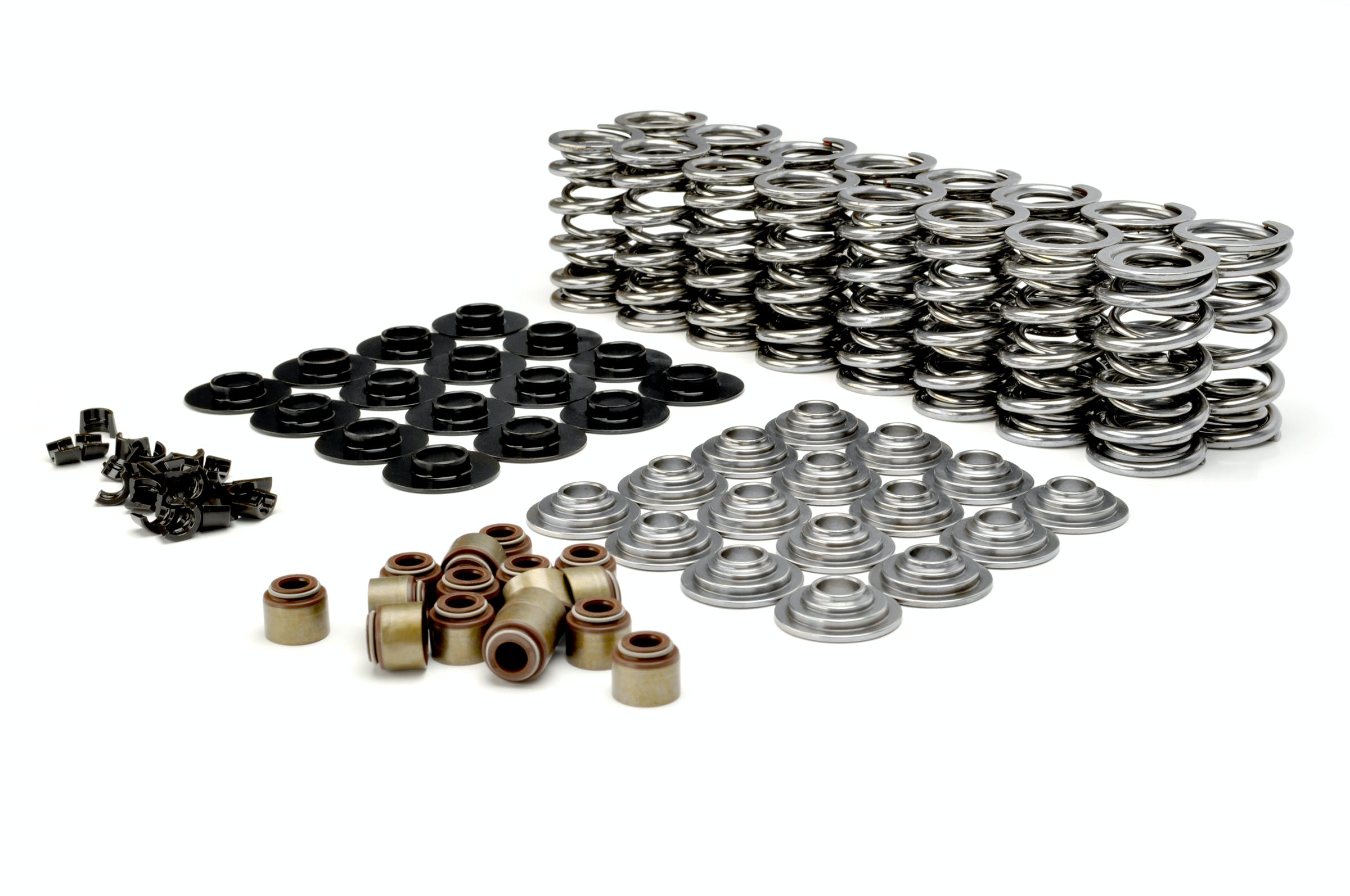Competition Cams 26925CS-KIT GM LS Dual Valve Spring Kit w/ Chromemoly Steel Retainers; .660 inch Max Lift