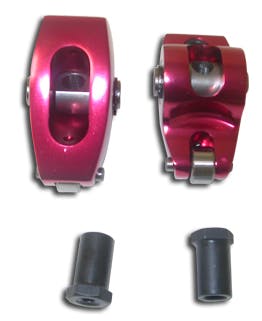 Racing Power Company R3012 ALUM ROLLER ROCKER ARMS 1.5 7/16 inch KIT RED