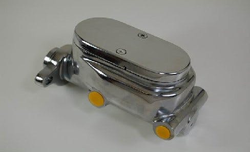 Racing Power Company R3505 Crm alum master cylinder smooth top 1 1/8 inch bore