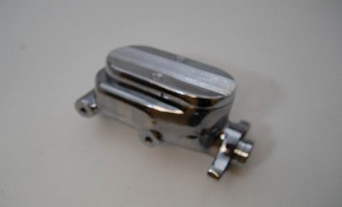 Racing Power Company R3507 Crm alum master cylinder finned top 1 inch bore