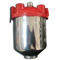 Racing Power Company R4295 Large red top single port fuel filter