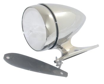 Racing Power Company R6603 65-68 mustang mirror bullet style convex l base