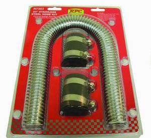 Racing Power Company R7303 24 inch RADIATOR HOSE KIT W/OUT CAPS