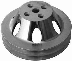 Racing Power Company R8842 Satin bbc double groove pulley ea