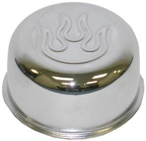 Racing Power Company R8870 Chrm flame push-in breather cap