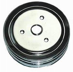 Racing Power Company R8963 Sb chevy triple groove pulley ea
