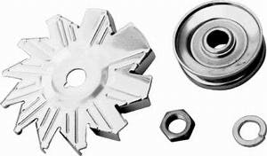 Racing Power Company R9446 Gm/ford single groove pulley/fan ea