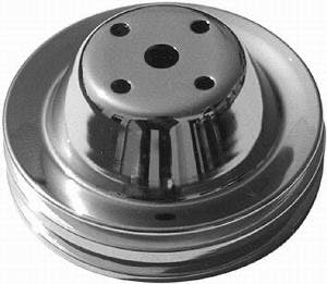 Racing Power Company R9605 Sb chevy double groove pulley ea