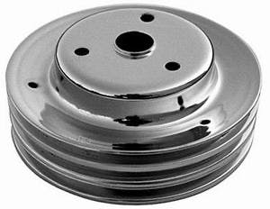 Racing Power Company R9608 Sb chevy triple groove pulley ea