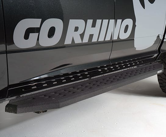 Go Rhino 69404887T RB20 Running boards - Complete Kit: RB20 Running board + Brackets
