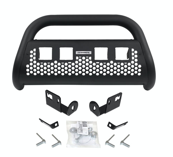 Go Rhino 55294T RC2 LR - 4 lights - Complete kit: Front guard + Brackets