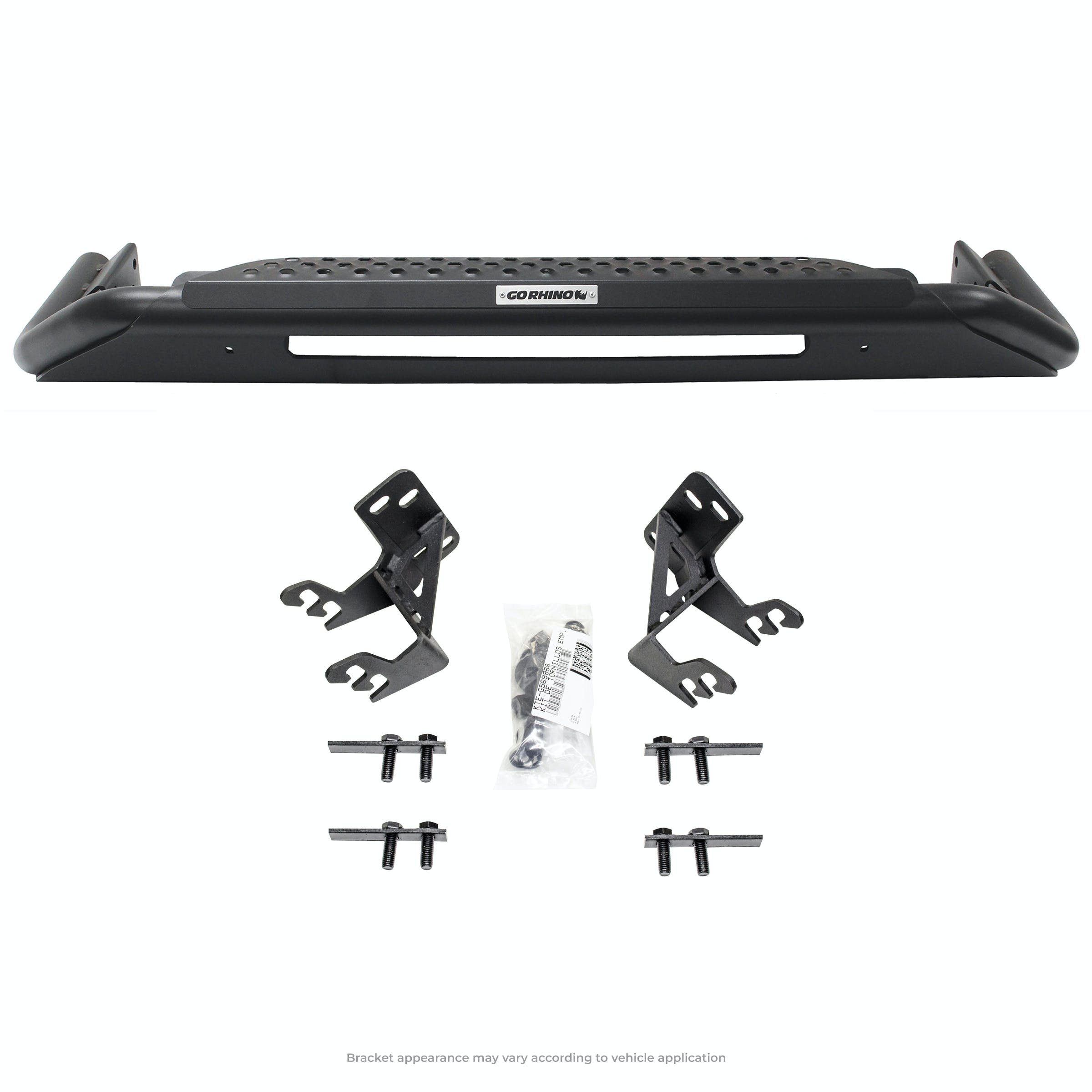 Go Rhino 566860T RC3 LR - Complete kit: Front guard + Brackets