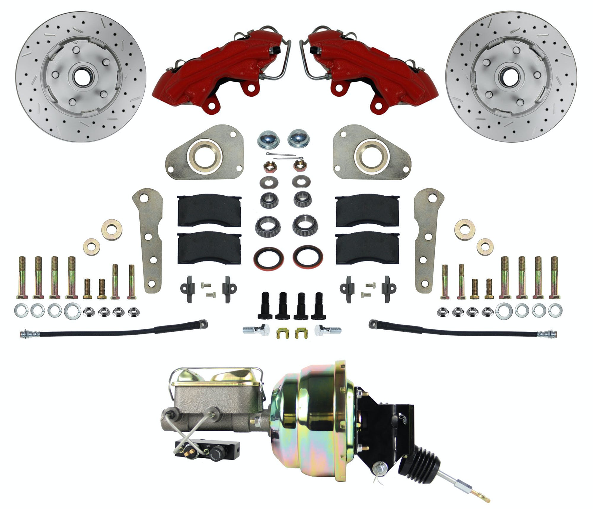 LEED Brakes RFC0025-P307X Ford Fullsize Power to Power disc brake kit