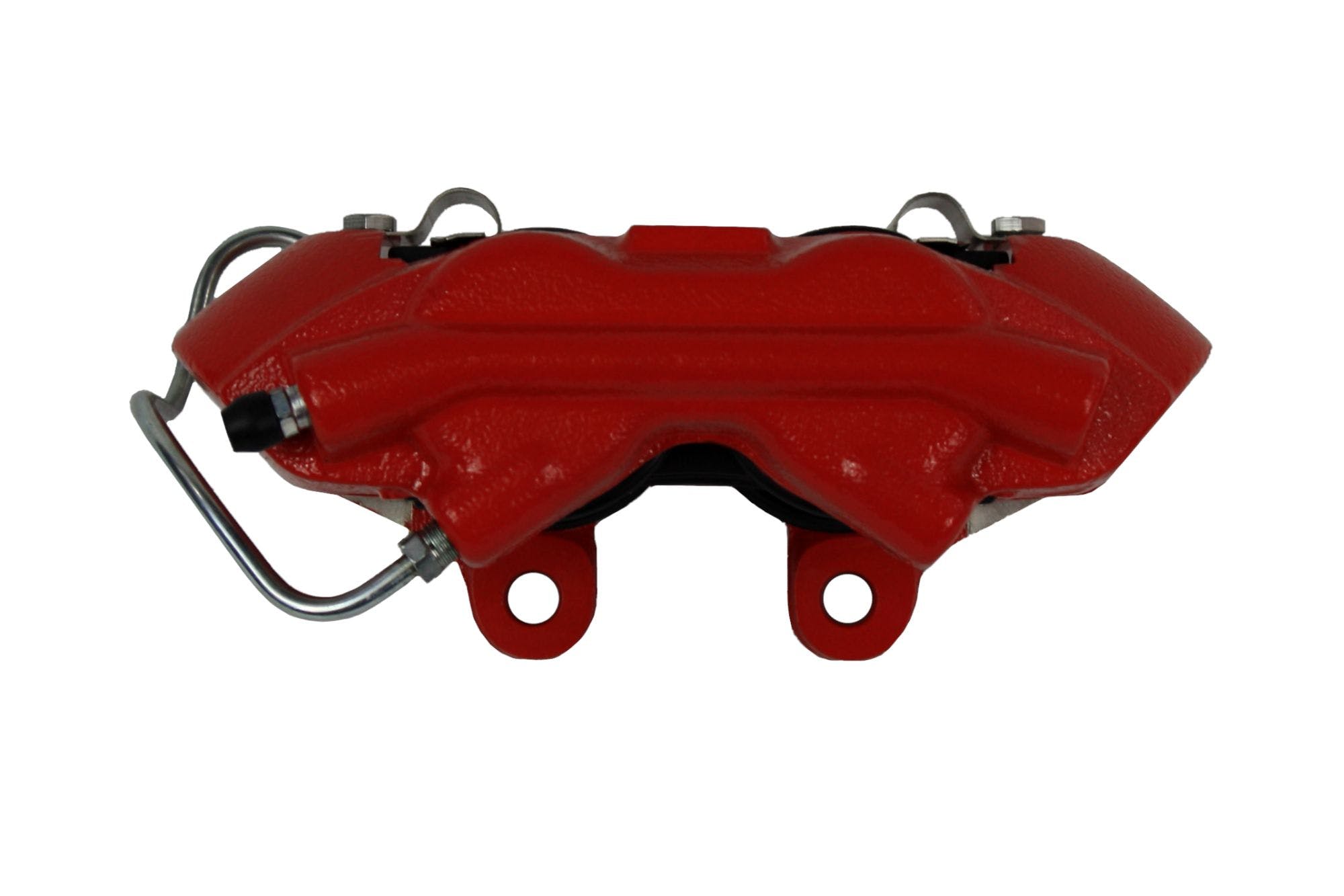 LEED Brakes RFC2001SMX Mopar A Body MaxGrip XDS Conversion Kit - Spindle Mount - Red Powder Coat