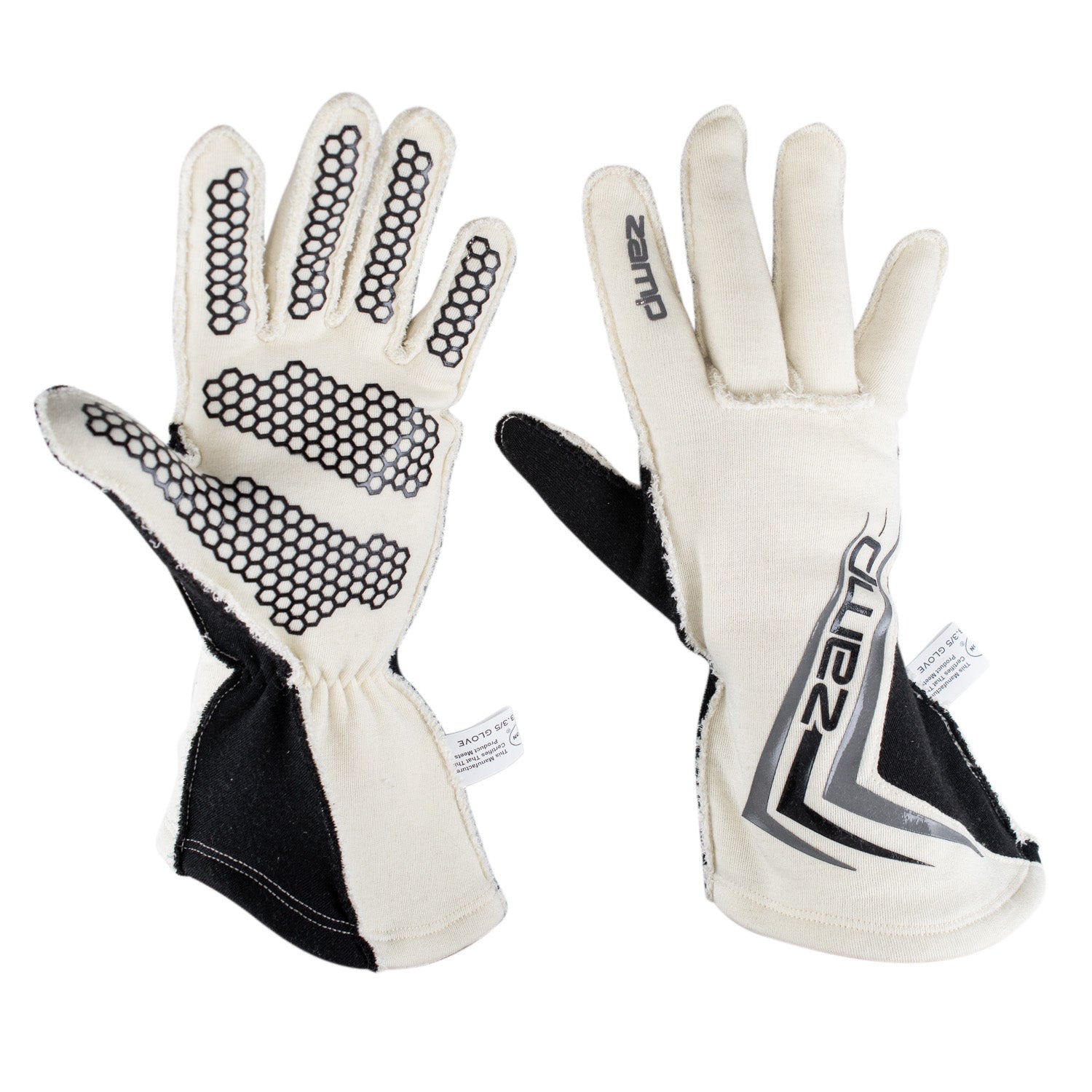 ZAMP Racing ZR-60 Race Gloves White RG20001XS