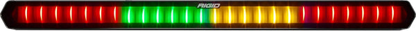 RIGID Industries 901802 RIGID Chase Rear Facing 27 Mode 5 Color LED Light Bar 28 Inch, Surface Mount