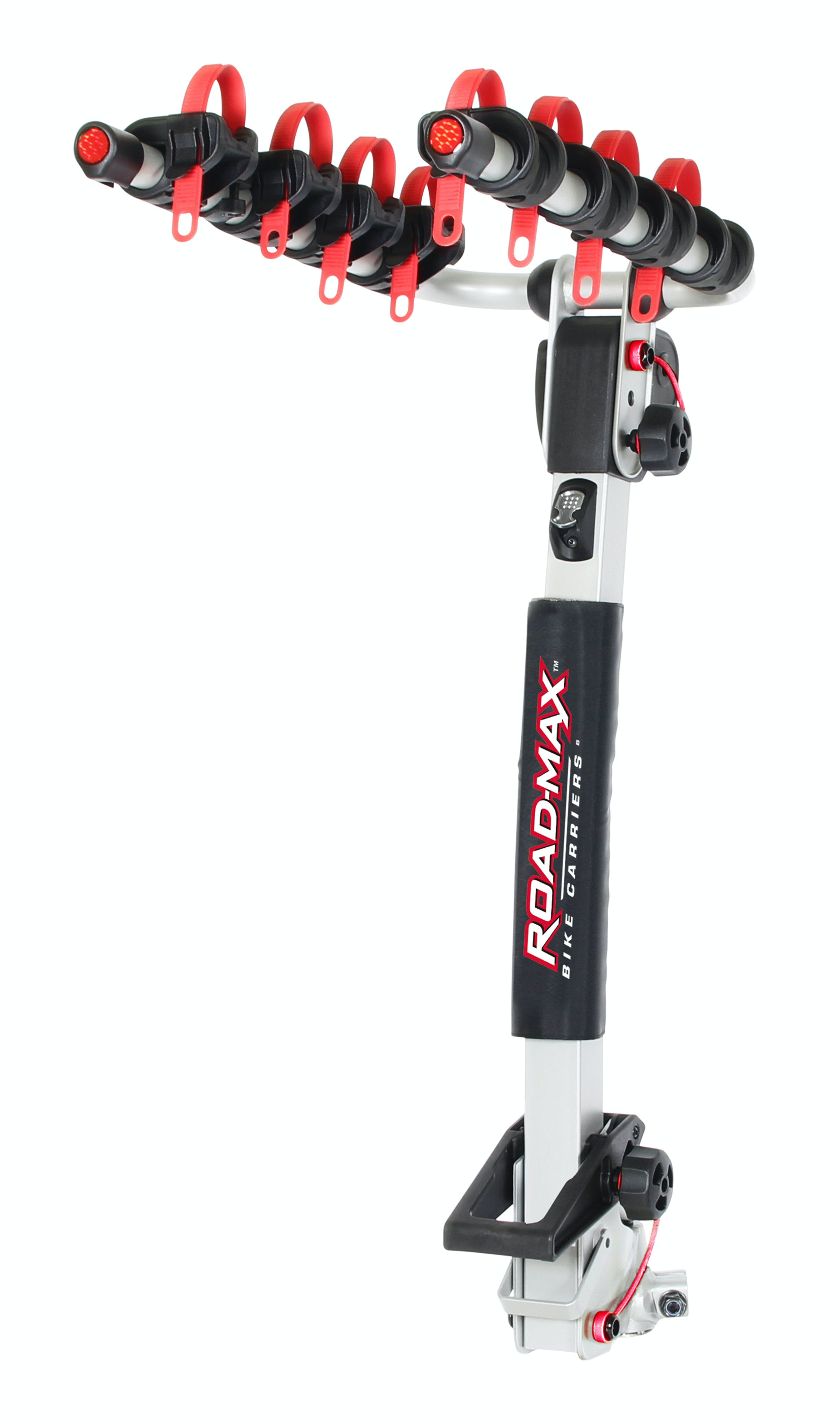 TRIMAX RMRB4X Road-Max Deluxe Hitch Mount 4 Bike Carrier