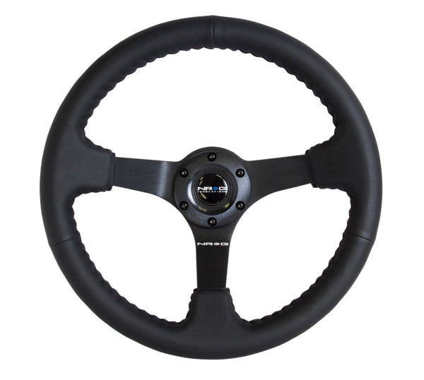 NRG Innovations Reinforced Steering Wheel RST-036MB-S-BL