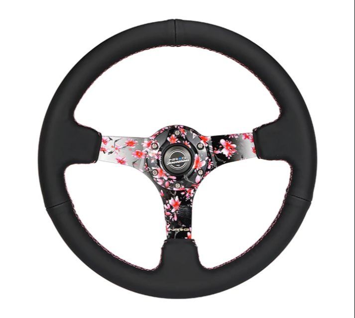 NRG Innovations Reinforced Steering Wheel RST-036SAK-R
