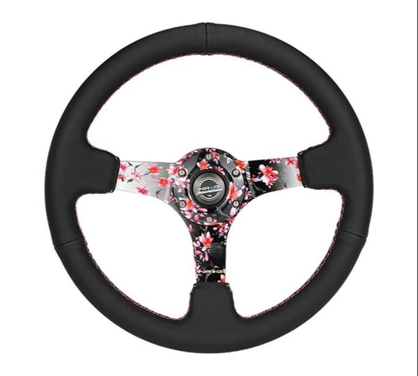 NRG Innovations Reinforced Steering Wheel RST-036SAK-R