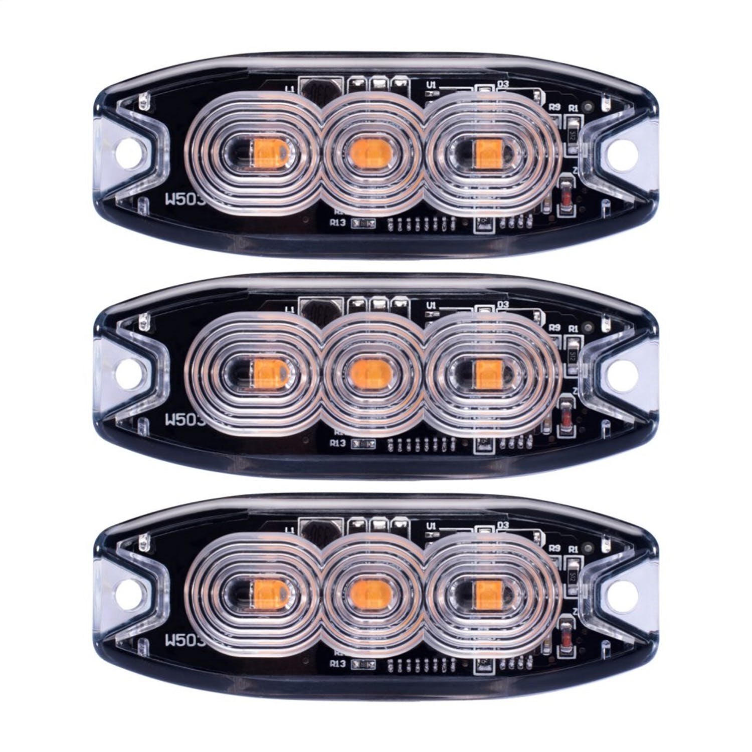 BrightSource S19SM3A3 LED Amber Marker Light PRO Pack